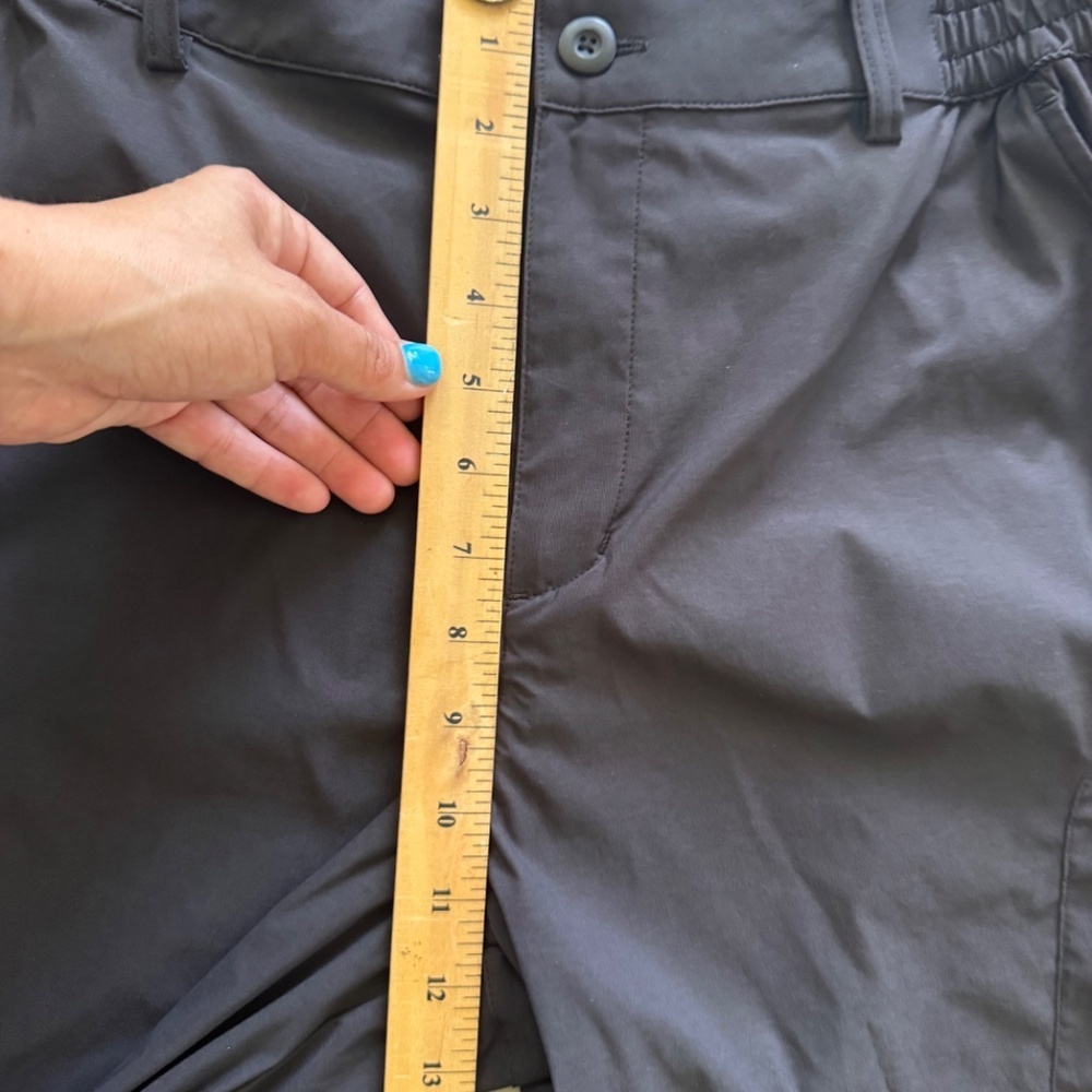 Magcomsen Women’s Black Cargo Capri Pants – Quick Dry Outdoor Hiking – Size L - Picture 10 of 10